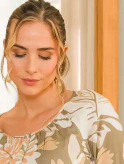 Blouse imprimé floral