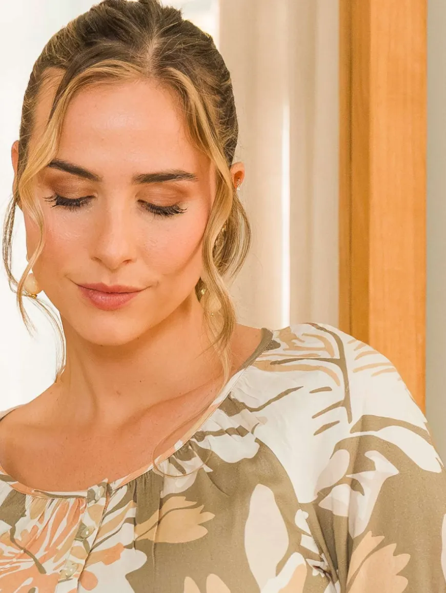 Blouse imprimé floral
