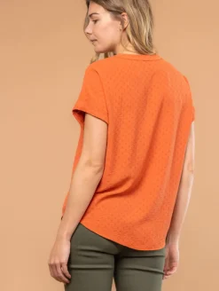 Blouse jacquard fantaisie