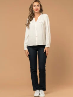 Chemise plumetis