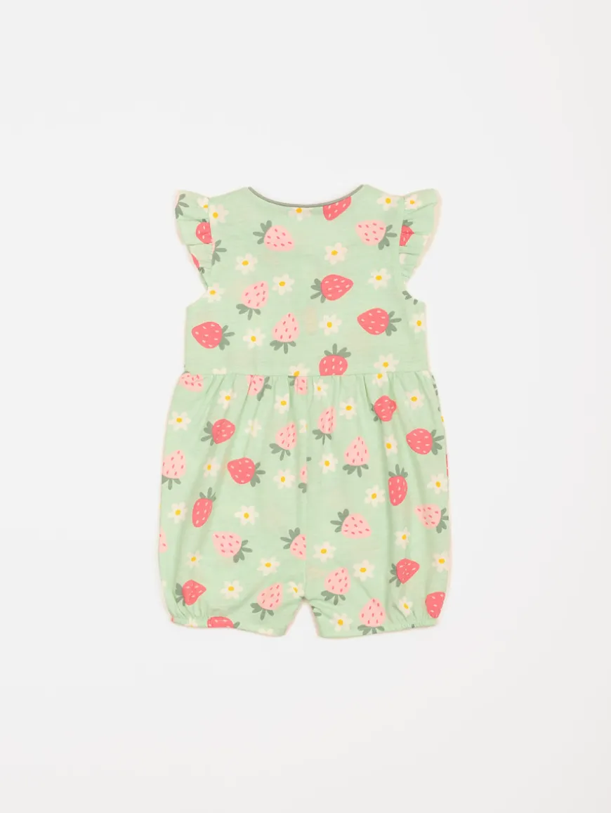 Combishort imprimé fraises