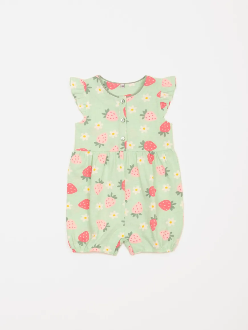 Combishort imprimé fraises