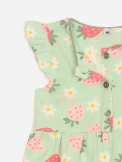 Combishort imprimé fraises