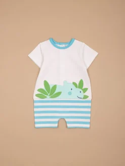 Combishort rayé hippo