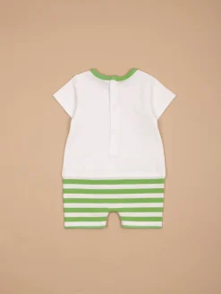 Combishort rayé hippo