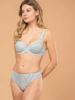 Culotte grandes fleurs dentelle