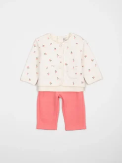 Ensemble 3 pièces matelassé cerises