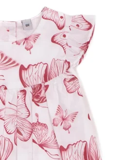 Ensemble robe legging papillons