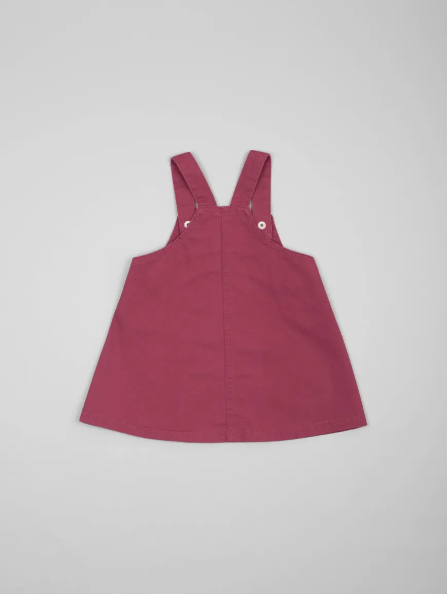 Ensemble robe-salopette "Chaperon Rouge"