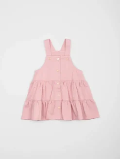 Ensemble robe-salopette pommes