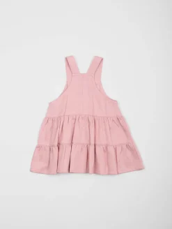 Ensemble robe-salopette pommes