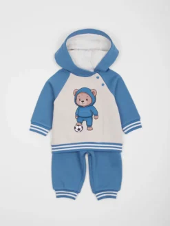 Ensemble sweat à capuche ourson foot