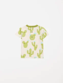 Ensemble tee-shirt short cactus