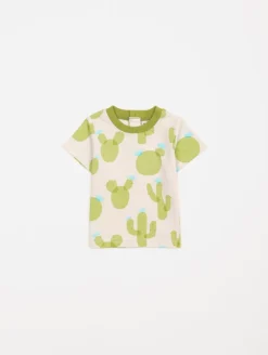 Ensemble tee-shirt short cactus