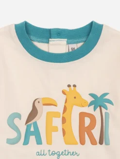 Ensemble tee-shirt short safari