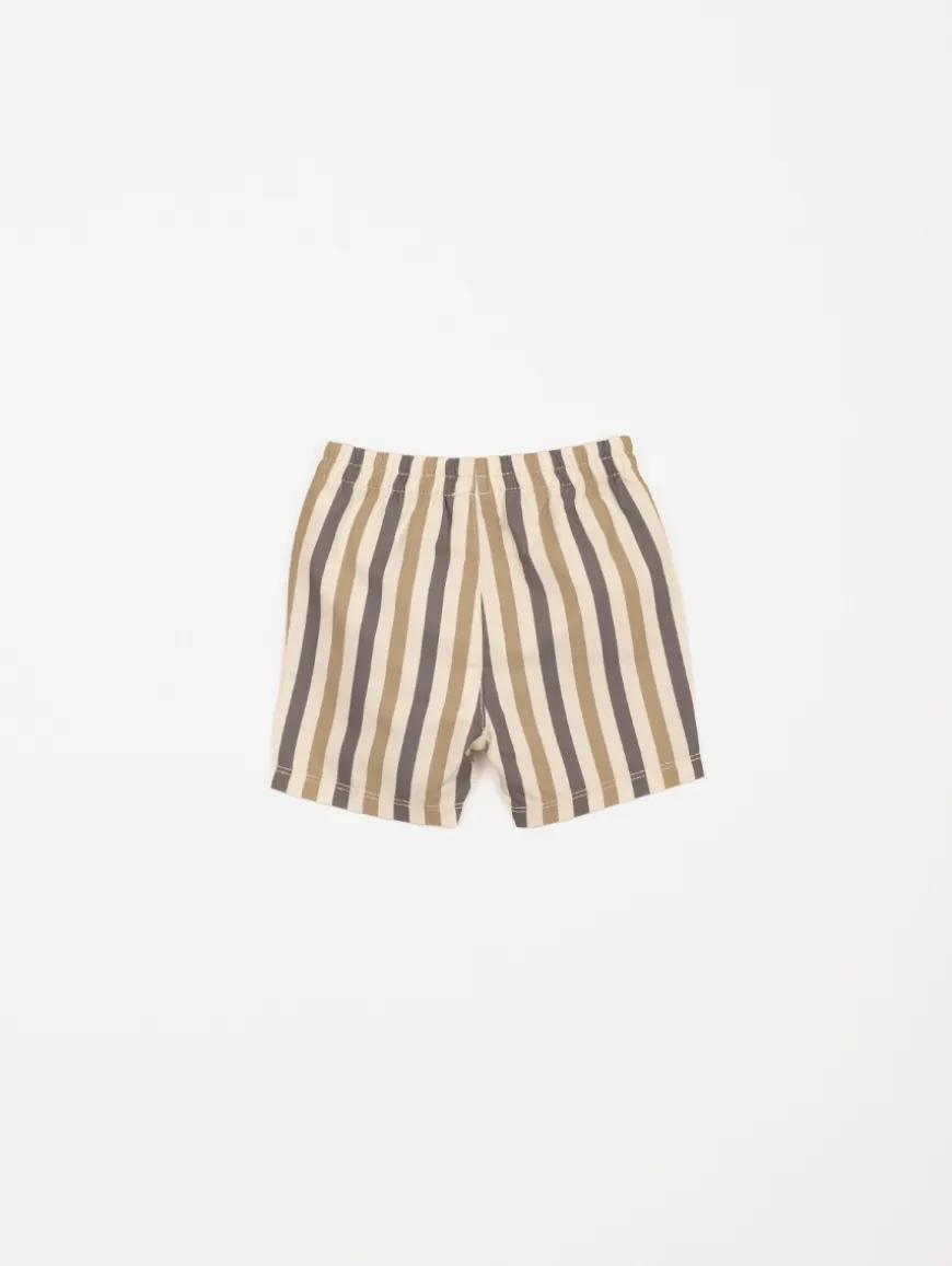 Ensemble tortue short rayé