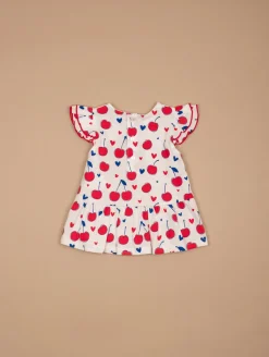 Ensemble tunique bloomer cerises