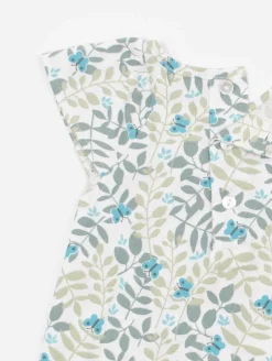 Ensemble tunique bloomer papillons