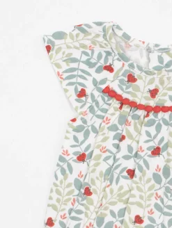 Ensemble tunique bloomer papillons