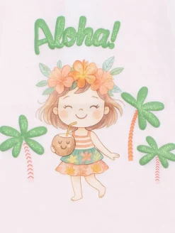 Ensemble tunique bloomer tropical