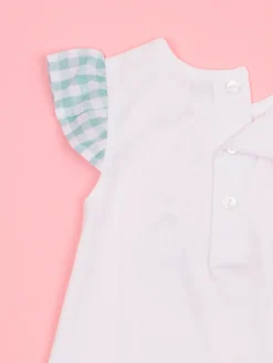 Ensemble tunique bloomer vichy