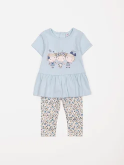 Ensemble tunique filles legging liberty