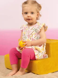 Ensemble tunique palmiers legging