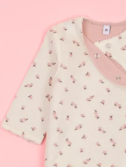 Ensemble velours imprimé fantaisie