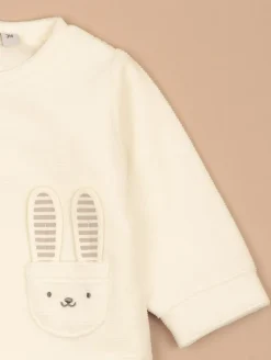 Ensemble velours poche lapin