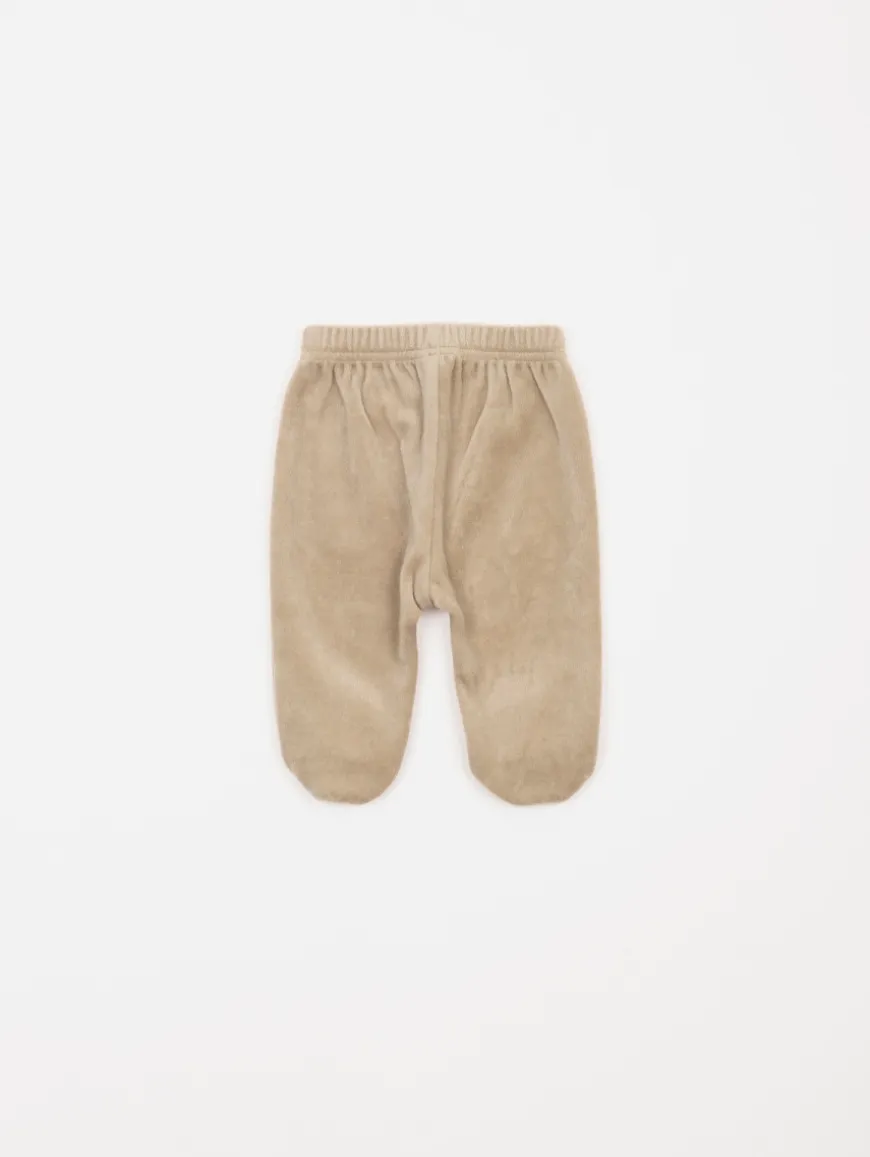Ensemble velours poche lapin
