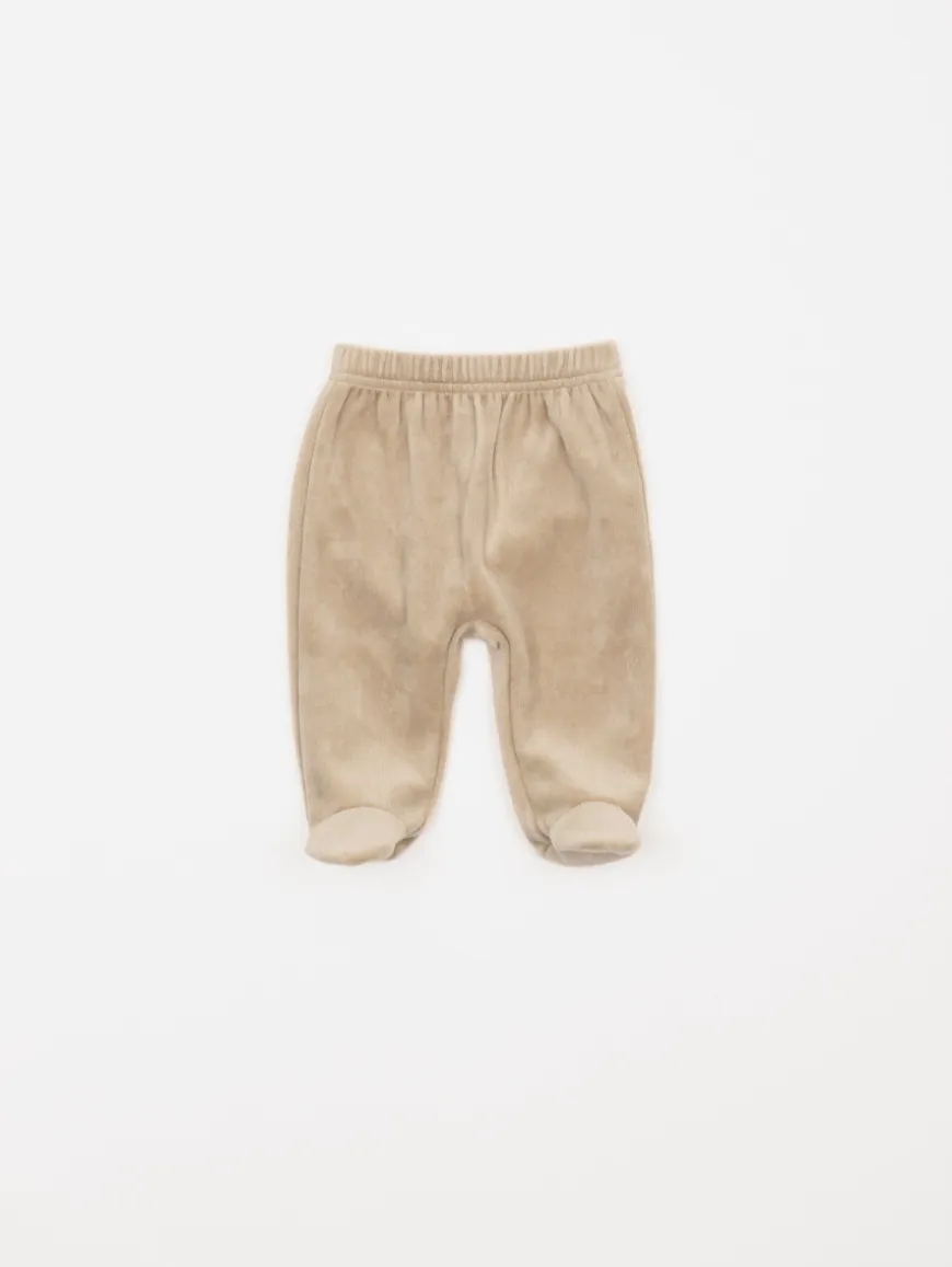 Ensemble velours poche lapin