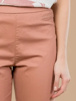 Jegging uni clous fantaisie