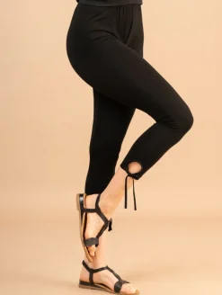 Legging court bas nœud