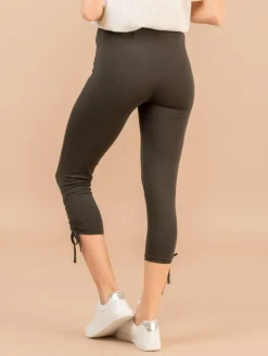 Legging uni coulisse