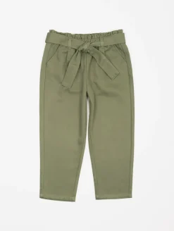 Pantalon ceinture nouée