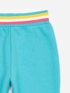 Pantalon de jogging ceinture rayée