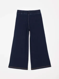 Pantalon effet denim bootcut