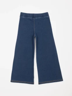 Pantalon effet denim bootcut