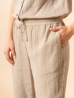Pantalon gaze de coton