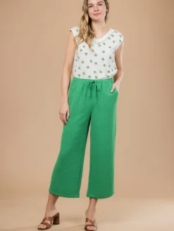 Pantalon large fluide