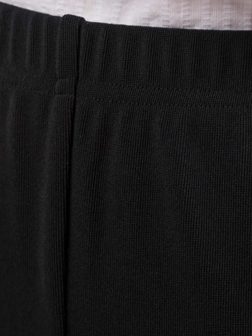 Pantalon maille ottoman uni