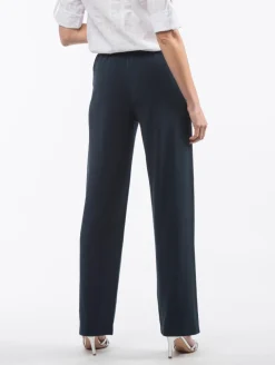 Pantalon maille ottoman uni
