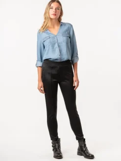 Pantalon scuba zip