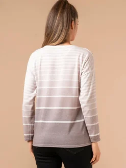 Pull esprit marinière