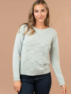 Pull vagues fantaisie