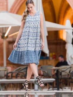 Robe mix motifs