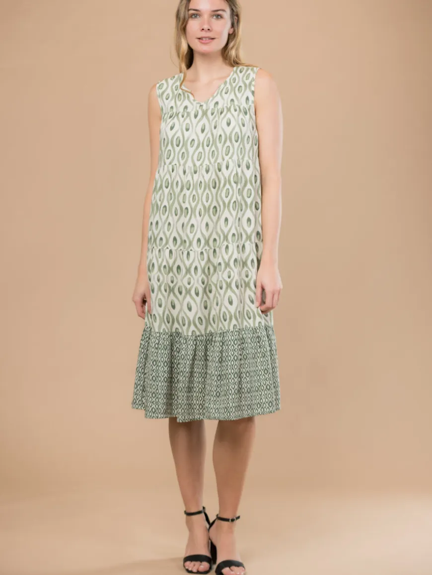 Robe mix motifs