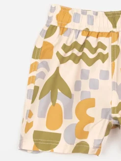 Short de bain imprimé aztèque