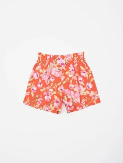 Short imprimé fleuri