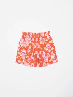 Short imprimé fleuri